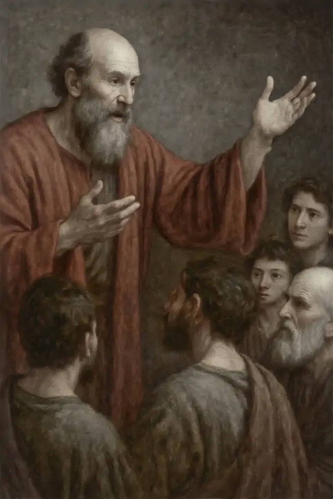Paul preaching Jesus Christ according to the revelation of the Mystery
